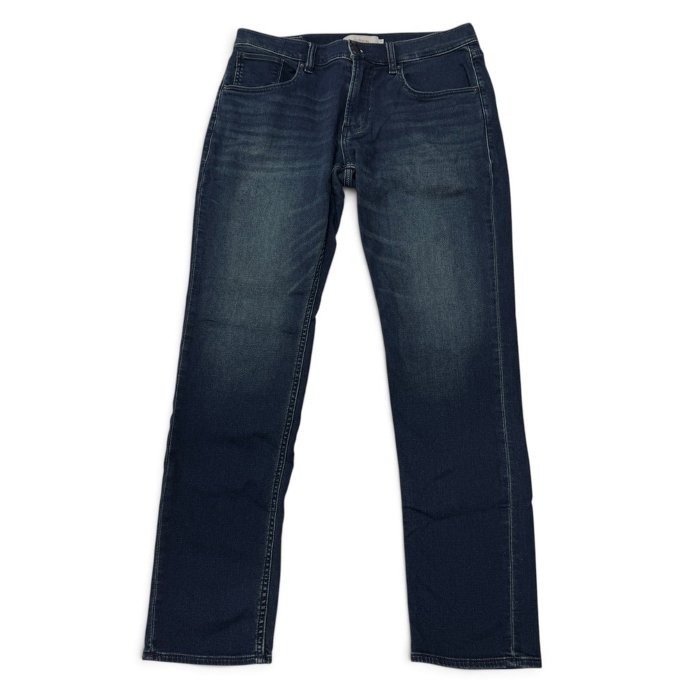 Hudson Blake Slim Straight Jeans Hayworth Dark Wash Blue Mens 34 x 32